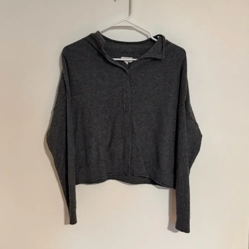 Anthropologie’s Pilcro Alanı Cashmere Mock-Neck Cardigan, VGUC, Size XS